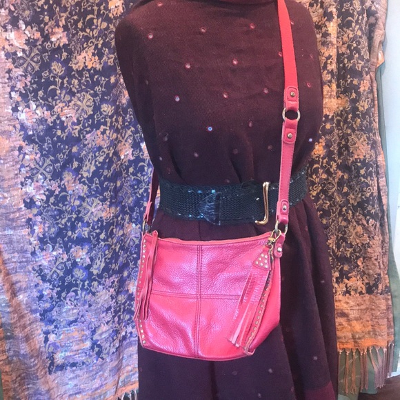 The Sak Cherry Red Purse - Picture 1 of 13